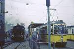 SSB Filderbahn Bf. S-Möhringen Lok 16 der GES + 31er[477] 04-05-1975