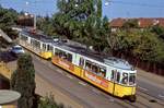 Stuttgart 470 + 566, Botnanger Straße, 26.08.1991.