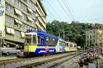 Stuttgart 425 + 545, Hohnheimer Straße, 04.09.1987.