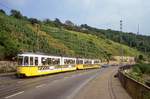 Stuttgart 404 + 629, Weinsteige, 04.09.1987.