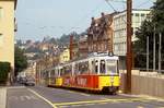 Stuttgart 497 + 597, Hohnheimer Straße, 04.09.1987.