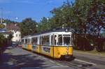 Stuttgart 423 + 593, Botnanger Straße, 26.08.1991.