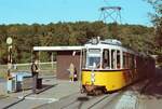 In Freiberg befand sich einst eine Schleife der Stuttgarter Linie 15.  
Oktober 1983