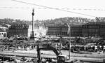 SSB Stuttgart__Gleis- und Tunnelbau__Der Schloßplatz als Großbaustelle.