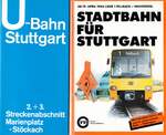 Bild neu geladen !__SSB Stuttgart__Gleis- und Tunnelbau__“Von U-Bahn keine Rede mehr“ titelten die ‘Stuttgarter Nachrichten‘ am 09.09.1975, “Die U-Bahn heißt künftig Stadtbahn“ das ‘Amtsblatt‘ am 17.07.1975.
Auch von den drei ursprünglich für die U-Stab vorgesehenen unterirdischen Wendeschleifen im Stadtzentrum (Friedrichstr., Schillerstr., Staatsgalerie) war schon lange keine Rede mehr. WünschDirWas trifft auf Realität...__Broschüren Städt.Tiefbauamt 1969 und SSB 1986.
