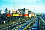 SSB Stuttgart__Endstation: Schrottgleise im Bf S-M�hringen.