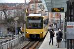 Die  Zacke  Wagen:1001 in Marienplatz (21.01.2012)