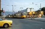 Stuttgart SSB SL 4 (GT4 482) Fritz-Elsas-Strasse im Juli 1979.
