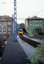 Stuttgart SSB Zahnradbahn  SL 10 (Tw 105) Marienplatz am 1.