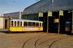 Ulm hatte eine Besonderheit: Dort waren noch lange Zeit Straßenbahnbeiwagen aus Stuttgart eingesetzt,  Schiffchen  genannt.