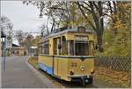 Strassenbahnlinie 87 Rahnsdorf - Woltersdorf Schleuse. Gothawagen T57 Nr. 33 in Rahnsdorf. (17.11.2019)