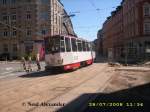 KT4D 929 beim Verlassen der verlegten Hst Brunnenstr.