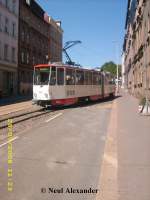 KT4D 944 kurz vor der verlegten Hst. Brunnenstr.
 Neul Alexander