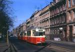 Zwickau Tw 908, Leipziger Strae, 28.02.1991.