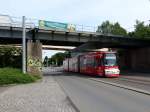 SVZ Wagen 902 Linie 3 nach Neuplanitz am 28.06.2014 auf der Äusseren Schneeberger Strasse.