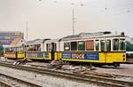 Am 26.07.1984 hatte ich eine emotionale Begegnung mit dem DoT 4 927 und mit Beiwagen 1517 auf dem Areal des Möhringer Bahnhofs der SSB. 