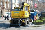 Liebherr 922 Rail am 05.03.22 in Frankfurt am Main