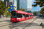 VGF Bombardier Flexity Classic S-Wagen 250 am 24.09.22 in Frankfurt am Main