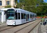 VGF Bombardier Flexity Classic S Wagen 272 am 18.05.23 in Frankfurt am Main