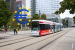 VGF Straßenbahn Frankfurt am Main Bombardier Flexity Classic S-Wagen 251 am 23.09.24
