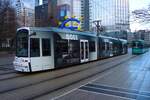 VGF Straßenbahn Frankfurt am Main Bombardier Flexity Classic S-Wagen 267 am 02.01.26 am Willy Brand Platz