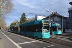 VGF Tw 230
Linie 16, Ginnheim Mitte

VGF Tw 016
Linie 15, Haardtwaldplatz

Offenbach, Stadtgrenze
16.03.2026