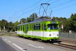 IGN Rhein Neckar Sonderfahrt mit dem Düwag GT8 516 in MVV Farben am 24.08.25 in Mannheim