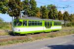 IGN Rhein Neckar Sonderfahrt mit dem Düwag GT8 516 in MVV Farben am 24.08.25 in Mannheim