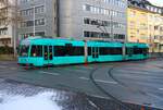 VGF Straßenbahn Frankfurt am Main Düwag R-Wagen 005 am 02.01.26 an der Stresemannalle/Gartenstraße  