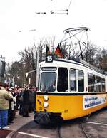 SSB Stuttgart__Letztmalig Linie 15, im Bild GT4 632, im Linienverkehr in der Endschleife 'Ruhbank/Fernsehturm'.__08-12-2007