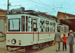 TW 15 war nie ein Wagen der Straßenbahn Feuerbach, er war solchen früheren Wagen aber sehr ähnlich, und so ist es durchaus legitim, ihn so auch zu zeigen.