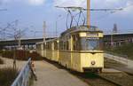 Berlin Tw 217 053, Pankow Heinersdorf, 13.04.1987.