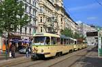 Magdeburg 1001 + 1120 + 2002, Hasselbachplatz, 27.04.2014.