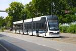 RNV Skoda RNT Wagen 1821 in Ludwigshafen am 16.07.26