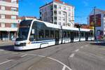 RNV Skoda Rhein Neckar Tram 1406 am 27.09.26 in Heidelberg 