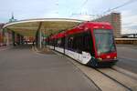 BSVG Solaris Tramino Wagen 1452 am 13.11.25 in Braunschweig Hbf