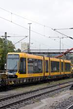 KONSTANZ (Landkreis Konstanz), 29.09.2022, ein neuer Straßenbahnzug für den Darmstädter Straßenbahnbetreiber HEAG mobilo