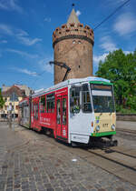 Der Steintorturm ist einer von vier erhaltenen T�rmen der Brandenburger Stadtbefestigung.