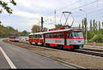 50 Jahre Tatrawagen in Halle (Saale)  Anlässlich ihrer 50-jährigen Betriebszugehörigkeit im halleschen Straßenbahnnetz veranstalten die Halleschen Straßenbahnfreunde e.V.