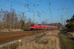 DB 146 281 am 08.02.2023 in Bützow.