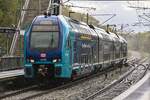 D-DB 445 626-5/126-6 fuhr am 10.10.2026 als RE 80 (RE 11470) von Hamburg Hbf (AH) nach L�beck-Travem�nde Strand (ALTS). Hier in str�menden  fl�ssigen Sonnenschein  bei der Einfahrt am Haltepunkt L�beck-D�nischburg IKEA (ALD A).