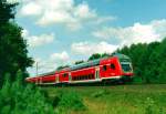 RE 24325 (Hamburg–Uelzen) am 07.09.2002 zwischen Bienenb�ttel und Bad Bevensen