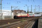 E 03 001 Einfahrt TEE Sonderzug Hannover Hbf 16.07.2006