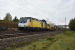 DB-Tochter  Start Unterelbe mbH  mit der 246 007-9 und einem Steuerwagen, bei einer Überführuhgsfahrt in Richtung Lüneburg.