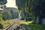 Blick auf den Haltepunkt Bavendorf.