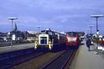 Westerland, 19.09.1990, 360 279 und 218 110