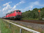 218 319 im August 2013 bei Niebüll