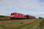245 023 mit einem  Sylt-Shuttle  auf dem Weg nach Westerland/Sylt.