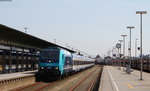 245 213-4 mit der NOB81712 (Husum-Westerland(Sylt)) in Westerland 2.5.16