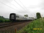 DSB IC 3 5277 fhrt am 27.08.08 als EC 36 von Kopenhagen nach Hamburg Hbf kurz vor Reinfeld (Holst.) seinem Ziel entgegen.